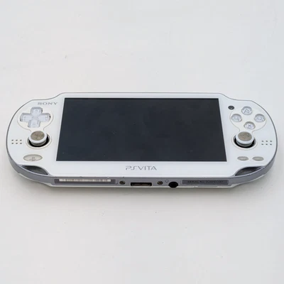 Consola de juegos portátil Sony Playstation PS VITA PCH1000 en blanco cristal  Foto 1 de 4