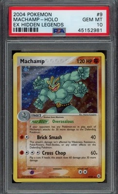 2004 Machamp Holo EX Hidden legends PSA 10  - Image 1 of 2