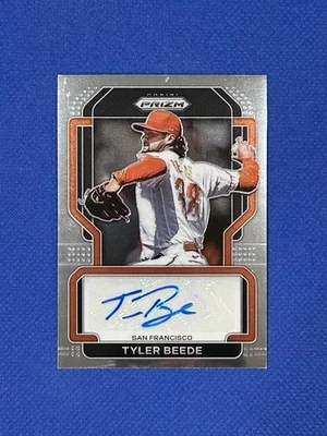 Panini Prizm Signatures Tyler Beede 2022 #S-TB autógrafo automático Foto 1 de 3