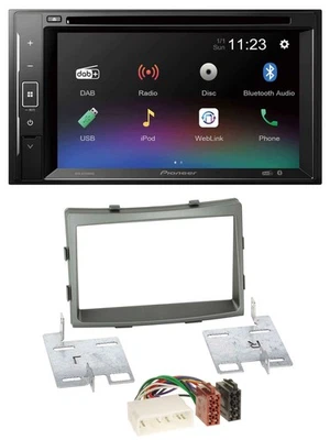 Pioneer Bluetooth MP3 USB 2DIN DAB DVD Autoradio für SSangYong Rodius ab 2013 - Bild 1 von 4