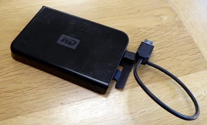 Western Digital External Hard Drive Portable 2.5 320 GB with original case - Photo 1/4