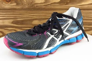 Asics GT-2000 Women Size 7.5 M Black Running Mesh T2k7n - Picture 1 of 9