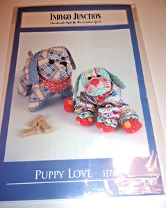 INDYGO JUNCTION "PUPPY LOVE" CRAFT PATTERN - Picture 1 of 2