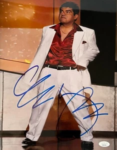 GEORGE LOPEZ SIGNIERT 11 X 14 METALLFOTO GEORGE LOPEZ SHOW STAND UP COMIC JSA - Bild 1 von 1