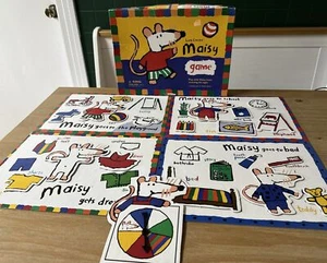 1994 Lucy Cousins Maisy Mouse Matching Game - No Reading Required - Inomplete - Picture 1 of 6