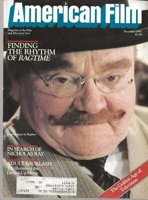 AMERICAN FILM DECEMBER 1981 PETER BISKIND THE AMERICAN FILM INSTITUTE - Image 1 of 2