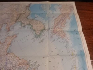 Historical National Geographic Map: 1953 China Coast and Korea - Picture 1 of 10