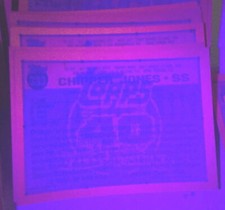 1991 Topps Glow Back Baseball Cards #1-200 You Pick!