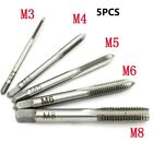 Top Quality 5pcs Screw Thread Hand Tap Drill Set with Ball Bearing Steel Tool
