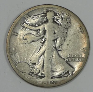 Medio dólar Walking Liberty 1919-S buena plata 50c - Imagen 1 de 4
