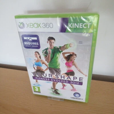 Your Shape: Fitness Evolved 2012 (Xbox 360) new sealed pal version  - Image 1 of 4
