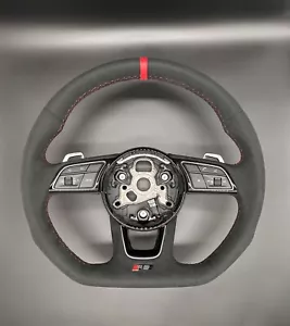 Volante originale Audi RS4 RS5 RS volante pelle camoscio - Foto 1 di 4