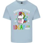 Feeling IDGAF Today Funny Offensive Unicorn Mens Cotton T-Shirt Tee Top