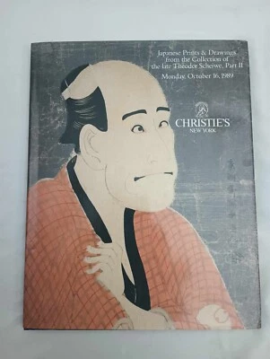 Christies Catalogue October 16 1989 Japanese Prints Drawings Theodor Scheiwe HC - Image 1 of 4