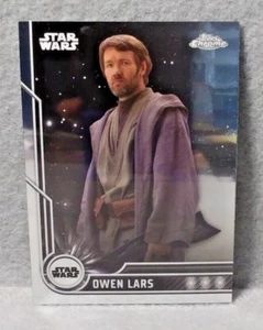 2023 Topps Chrome Star Wars Refractor #11 Owen Lars - Bild 1 von 2
