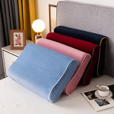 YJFASHION Home decoration solid color stretch milk velvet latex pillowcase *