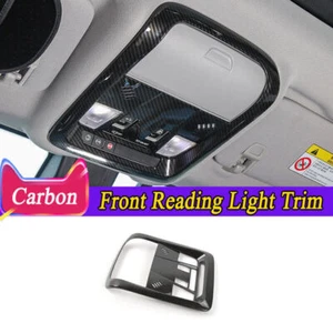 ABS Carbon Fiber Front Reading Light Trim Cover For Chevrolet Equinox 2018-2024 - Picture 1 of 6