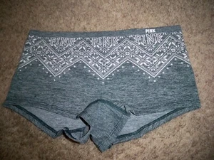 VICTORIAS SECRET BOYSHORT GRÜNE SCHNEEFLOCKE GROSS NEU - Bild 1 von 4