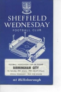 Sheffield Wednesday v Birmingham City 1968/69 FA Cup 4. Runde + Liga Review - Bild 1 von 1
