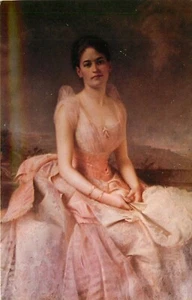 Juliette Gordon Low Portrait Birthplace Savannah Georgia Girl Scouts Postcard - Imagen 1 de 2