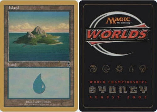 Island - Odyssey 337 - Carlos Romao - 2002 ~ Heavily Played World Championship V - Image 1 of 1