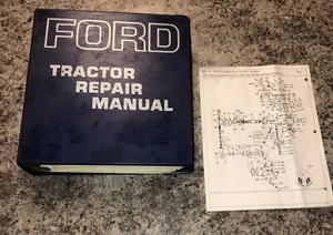 Ford Tractor Repair Manual Binder New Holland 7000 Supplement - Picture 1 of 12