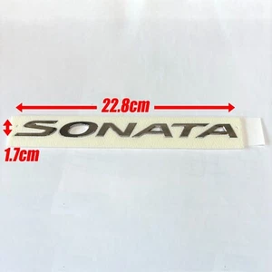 OEM 86310C1000 Rear Trunk Logo SONATA Emblem 1p For 2015 2016 Hyundai LF Sonata - Picture 1 of 5