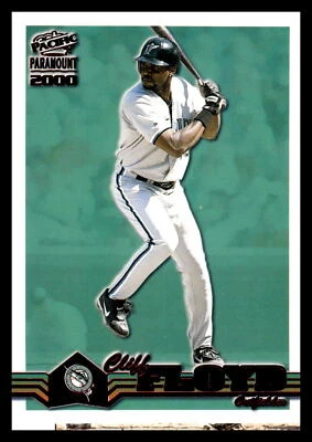 2000 Pacific Paramount #95 Cliff Floyd Florida Marlins Baseball Card NM - Image 1 of 2