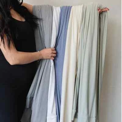 Conjunto de lençóis DreamFit DreamChill™ bambu malha elástica | elástico macio e leve - Imagem 1 de 4