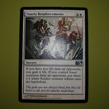Timely Reinforcements x1 Magic 2012 M12 1x Magic the Gathering MTG
