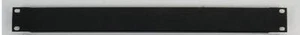 1u Rack Panel 19" Rackmount Steel Blank Black Powder Coat - Picture 1 of 1