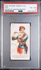 1888 N82 W. Duke Sons & Co. - FIFE - MUSICAL INSTRUMENTS PSA 4 VG-EX