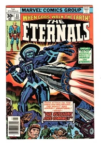THE ETERNALS 11, FN (6.0), JACK KIRBY, 1st APP KINGO SUNEN, VALKIN, DRUIG * - Picture 1 of 2