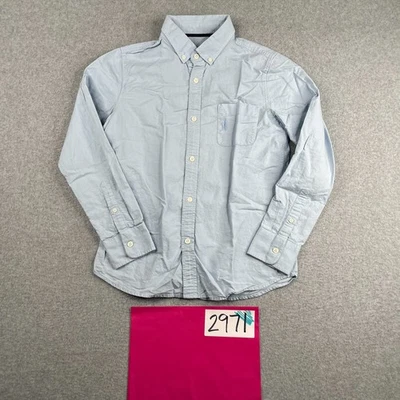 Johnnie O Shirt Youth Size 12 Light Blue Pocket Embroidered Logo Casual - Image 1 of 4