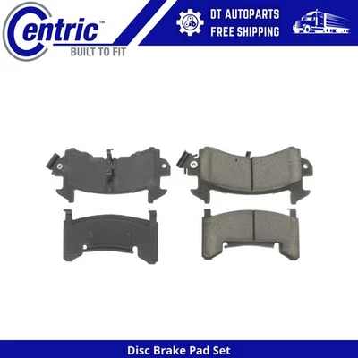 Para Pontiac Grand Am 1978-1980 | Pastillas de freno de disco delanteras centradas | Cerámica Foto 1 de 4