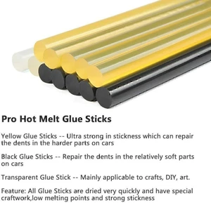 11mm Dent Tools Car Body Paintless Dent Removal Hot Melt Glue Sticks Repair Intm - Picture 1 of 10