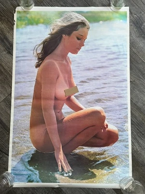 Póster de colección Hot Girl Sexy Babe Lady Barbara California Girl 1972 tienda de garaje Foto 1 de 4