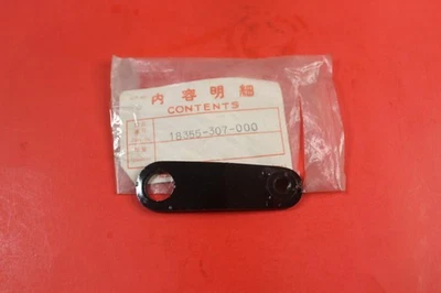 Placa protetora silenciador fabricante de equipamento original 18355-307-000 NOS 1969-1973 Honda CL175 CB175 SL175 - Imagem 1 de 4