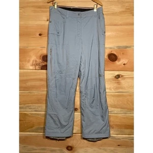 Pantalone da neve a pois nero. Donna grande. Sci snowboard impermeabile. Bambino blu - Foto 1 di 3