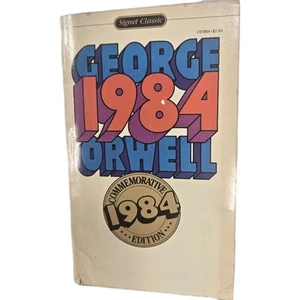 1984 A NOVEL COMMEMORATIVE EDITION George Orwell Signet Classic - Foto 1 di 11