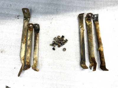 OEM 76-86 Jeep CJ Pasajero y Conductor Guardabarros Cortafuegos SOPORTES DE SOPORTE CJ5 CJ7 Foto 1 de 4