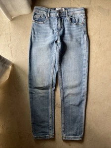 Zara Girls Size 7 Skinny Blue Jeans - Picture 1 of 4