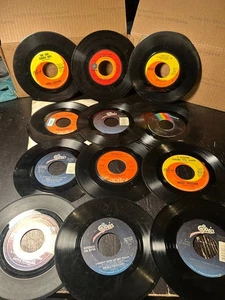 Merle Haggard 12x Lot Vinyl 45rpm 45 country rock outlaw hillbilly johnny cash - Picture 1 of 8