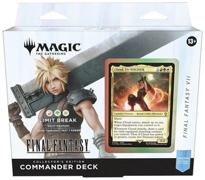 MTG Final Fantasy Cloud Collector’s Edition Limit Break Commander Deck BRAND NEW - Picture 1 of 1