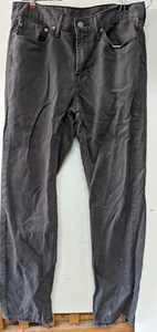 Levis 514 32 x 34 Black Label White Tab Levi’s grau Twill Hose Jeans - Bild 1 von 9