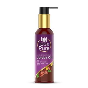 Bajaj 100% Pure Jojoba Oil | Virgin & Cold Pressed Oil  200 Ml, 