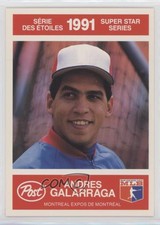 1991 Post Canadian Super Star Series Andres Galarraga #3