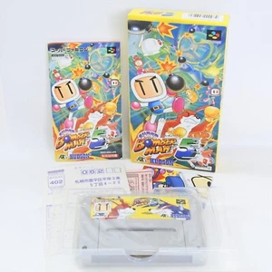 Super BOMBERMAN 5 Super Famicom Nintendo 2344 sf - Picture 1 of 11