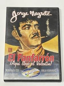 Jorge Negrete En El Fanfarron DVD Aqui Llego El Valenton! - Foto 1 di 3