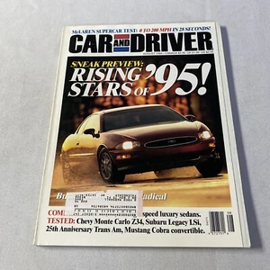 1994 August Car And Driver Magazine Mclaren Supercar Test (CP324) - Picture 1 of 3